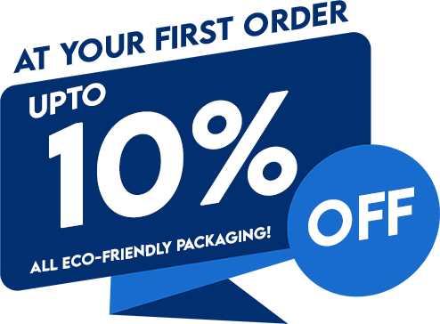 Discount on packaging boxes