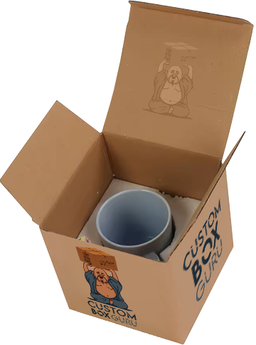 raft cup packing insert mug box with foam