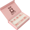 magnetic closure artificial fingernails paper box with paper insert custom press on nails box false nail paper box