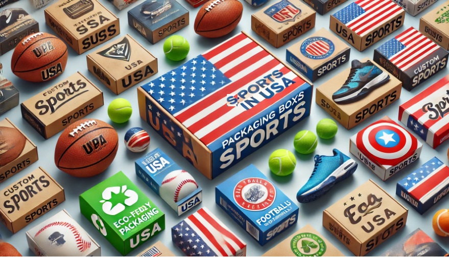 custom sports packaging in USA